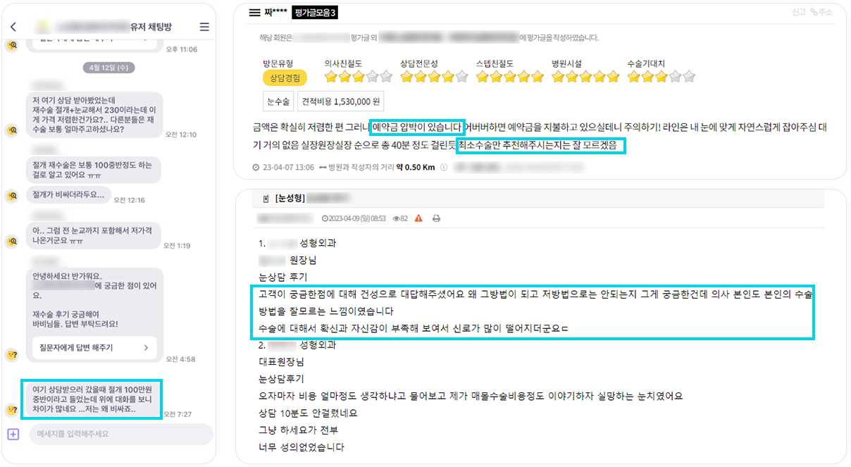 에이디 파트너스 침투바이럴 실제 모니터링 진행 사례01
